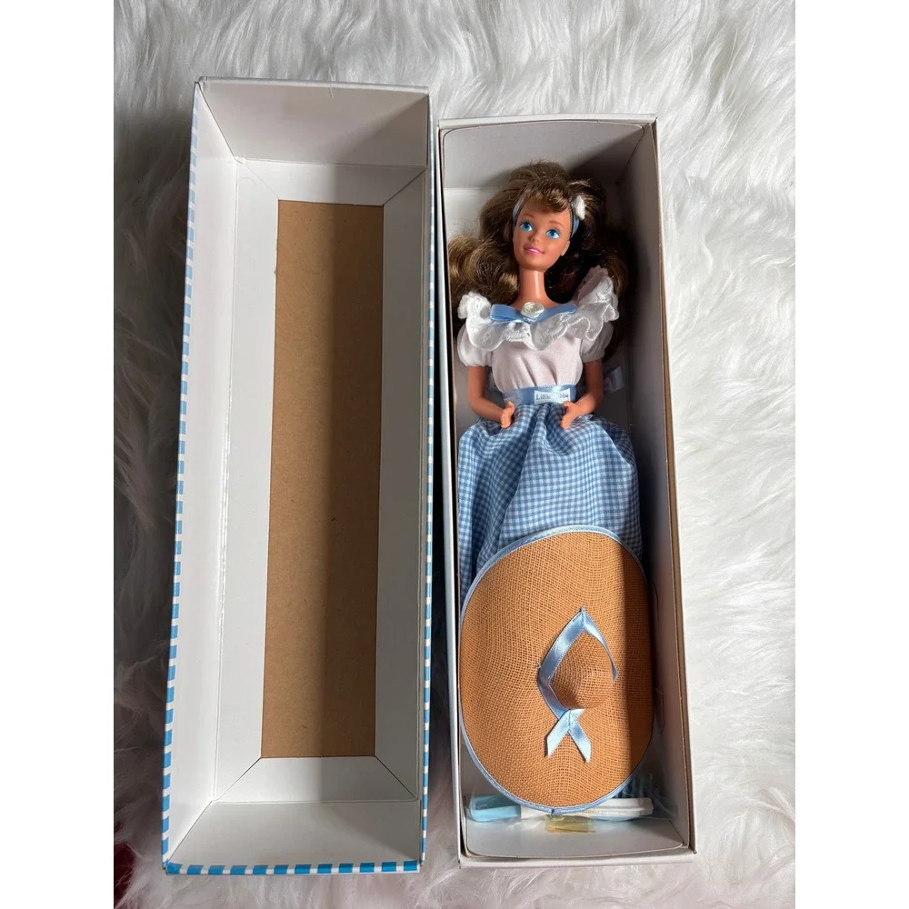 Mattel Little Debbie Barbie Collector Edition 1992 Blue‎ Gingham Vintage Doll